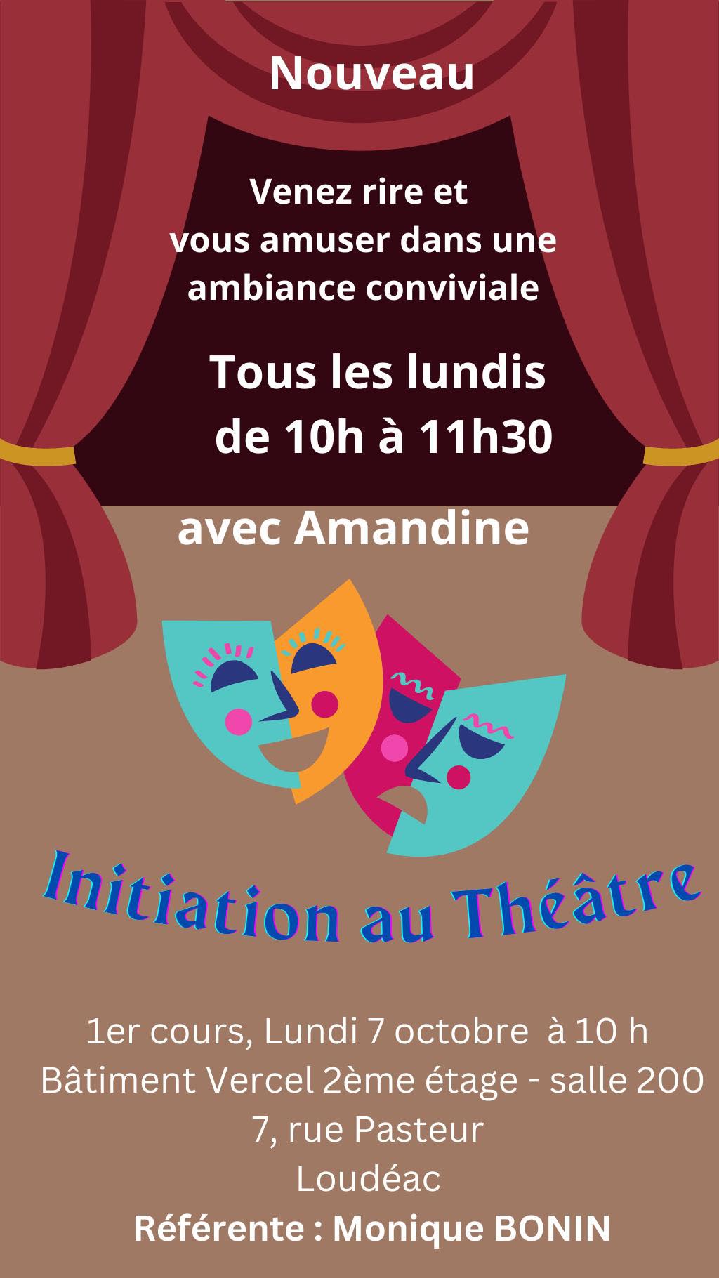 Initiation théâtre